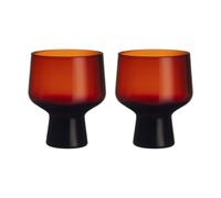 Iittala Vaso con pie Solare 29 cl. 2-pack Cobre