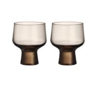 Iittala Vaso con pie Solare 29 cl. 2-pack Lino