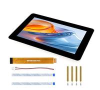 iiunius 7 Inch DSI Capacitive Touch Screen Display 720x1280 IPS Panel 10-Point Touch for Raspberry Pi 5/4/3, ESP32-P4, RK3506/RK3576 (Anti-Fingerprint, Optical Bonding Glass)