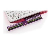 Iiunius Raspberry Pi 400 GPIO Header Expansion Adapter with Color-Coded Header, Easy Connect to Your Pi400-Purple