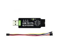 iiunius USB to TTL Serial Converter Adapter, Industrial USB UART Module with Protection Circuit, Compatible with Windows/Linux/Mac, for Raspberry Pi Arduino Debugging Projects