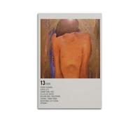IIWERUW Blur - 13 pósteres artísticos para pared, lienzo estético, póster vintage de música y películas, pintura decorativa para sala de estar, dormitorio, 50 x 75 cm, estilo sin marco