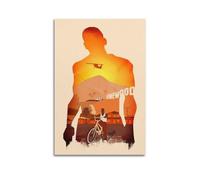 IIWERUW GTA San Andreas1 - Póster decorativo para pared, diseño de música vintage y películas, para sala de estar, dormitorio, 20 x 30 cm, estilo sin marco