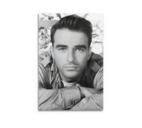 IIWERUW Póster de Montgomery Clift para pared, lienzo estético, póster vintage de música y películas, pintura decorativa para sala de estar, dormitorio, 30 x 45 cm, estilo sin marco