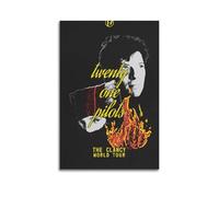 IIWERUW Póster de Twenty One Pilots para pared, lienzo estético, póster vintage de música y películas, pintura decorativa para sala de estar, dormitorio, 30 x 45 cm, estilo sin marco