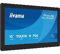 IIYAMA 10,1" PANEL-PC WITH ANDROID 13+GMS, SOC QUAD-CORE RK3568 4GB, STORAGE 32GB, PCAP 10-POINTS TOUCH, 1280X800, IPS PANEL, SPEAKERS, POE, WIFI