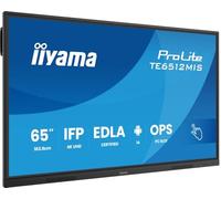 iiyama 65" iiWare13E , Android 14, EDLA/non-EDLA, 8/128GB, 40-Points PureTouch IR with Zero Gap - Air bonding, 3840x2160, UHD VA panel, Fan-less, Speakers 2x 20W front, VGA, HDMI 2x HDMI-out, 2x USB-