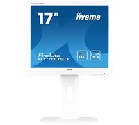 iiyama B1780SD-W1 Monitor LED 43 cm, 17 pulgadas, SXGA (VGA, DVI, Regulable en altura, Pivotante, Blanco Mate