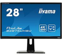 iiyama B2875UHSU-B1 28 Inch TN LCD (sRGB: 102 Percent,NTSC: 72 Percent),1ms,4K UHD 3840x2160,FreeSync ,300 cd/m² Brightness,1x HDMI,1 x DisplayPort,1 x VGA,1xDVI 3 x USB,2 x 2.5W Speakers,HA Stand