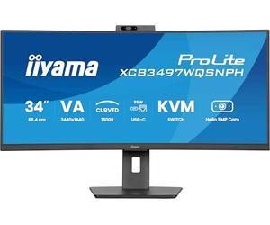 Iiyama Consignment Xcb3497wqsnpH-B1 34 In Uqhd Uw 350cd/qm 0.4ms UsB-C Dock (lan (xcb3497wqsnpH-B1)