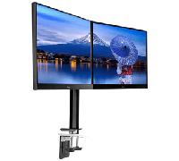 iiyama DS1002C-B1 Soporte Doble de Mesa para Monitor 10"-30" VESA 100x100 Máx 10Kg