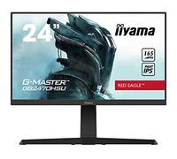 iiyama G-Master GB2470HSU-B1 Monitor Gaming de 23,8" FullHD (1920x1080, Panel Fast IPS, 16:9, 165Hz, 0,8ms, 1 HDMI, 1 Displayport, 2 USB2.0, Freesync, Regulable en Altura, Pivotante) Negro Mate