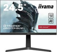 iiyama G-Master GB2570HSU-B1 Monitor Gaming de 24,5" FullHD (1920x1080, Panel Fast IPS, 16:9, 165Hz, 0,5ms, 1 HDMI, 1 Displayport, 2 USB3.0, Freesync, Regulable en Altura, Pivotante) Negro Mate