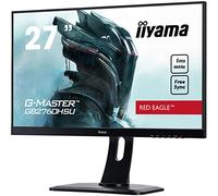 iiyama G-Master GB2760HSU-B1 Monitor Gaming de 27" FullHD (1920x1080, panel TN, 16:9, 144Hz, 1ms, 1 HDMI, 1 Displayport, 2 USB2.0, Freesync, Regulable en altura, Pivotante) Negro Mate