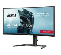 iiyama G-Master GCB3484WQSU-B1 34' VA CURVO UWQHD 180Hz 0.4ms FreeSync USB-A Altavoces Altura Ajustable