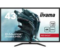 iiyama G4380UHSU-B1 43" Panel VA, Pro-Gaming, G-Master Red Eagle, UHD 3840x2160, 144Hz, 0,4ms (MPRT), 550cdm² HDR, FreeSync, Altavoces 2X 7W, 2xHDMI 60Hz, 2xDisplayPort 144Hz, USB-HUB (2x2.0 2x3.0)