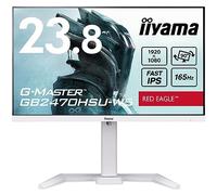 iiyama GB2470HSU-W5 24" Blanco Fast IPS Gaming, G-Master Red Eagle, FreeSync Premium, 1920x1080, 165Hz, 250cd/m², 1100:1, HDMI, DisplayPort, 0,8ms (MPRT), Altavoces, USB-HUB (2X 2.0), Black Tuner