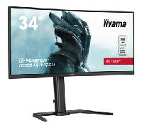 Écran PC - IIYAMA - GCB3481WQSU-B1 - 34 UWQHD - VA - 180Hz - 0,3ms - Incurvé 1500R - Noir