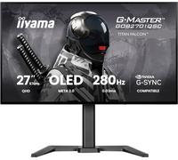 iiyama GOB2701QSC-B1 Monitor de juegos G-Master Titan Falcon 27" OLED QHD 280Hz META 3.0 1500cd HDR USB HUB HAS PIVOT