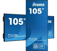 IIyama iiyama ProLite LH10551UWS-B1AG Descubre la nueva pantalla profesional 5K dedicada a la señalización panorámica en espacios de venta y grandes salas de