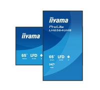 IIyama iiyama ProLite LH6564UHS-B1AG Pantalla 4K UHD de 65" con Android, reproducción multimedia, gestión remota y conectividad avanzada para señalización