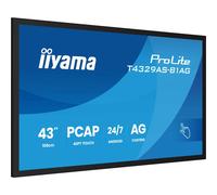 IIyama iiyama ProLite T4329AS-B1AG Pantalla táctil 4K de 43'' con tecnología Android, ¡perfecta para habitaciones pequeñas!