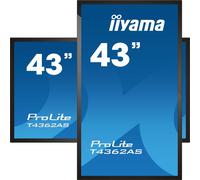 IIyama iiyama ProLite T4362AS-B1 Pantalla táctil 4K 43" con Android 8.0 y multitáctil 20 puntos, ideal para uso pro