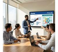 IIyama iiyama ProLite TE6513A-B3AG Pantalla interactiva 4K de 65" Pantalla interactiva 4K UHD de 65 pulgadas con Google EDLA, Android 14, PureTouch-IR+,