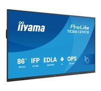 IIyama iiyama ProLite TE8612MIS-B4AG Pantalla táctil interactiva 4K UHD de 86″ con PureTouch-IR, Android 14 y suministro de energía USB-C