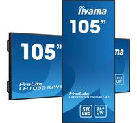 IIYAMA LH10551UWS-B1AG 105inch UW 5120x2160 UW5K IPS panel 1x HDMI UHD DisplayPort and USB-C UW5K