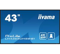 IIYAMA LH4365UHSB-B1 43inch 3840x2160 UHD VA panel 800cd/m2 1200:1 Static Contrast 8ms Landscape or Portrait mode