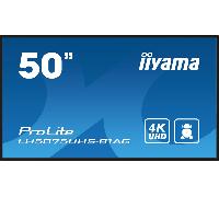 iiyama lh5075uhs-b1ag 49.5 lcd ips 4k ultra hd hdmi altavoces