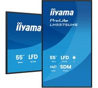 iiyama LH5575UHS-B2AG 55 pulgadas 3840x2160 UHD panel IPS Haze 25% 500cd/m2 Horizontal y Vertical