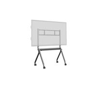 iiyama MD-CART02-S1 carro móvil para pantallas de 55 a 86 pulgadas en aulas, oficinas y salas de conferencias