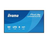 IIYAMA MONITOR 55" 3840x2160, UHD VA DLED 500cd/m, HORIZ Y VERT, MM 2x 10W, 2x HDMIx 1x USB-C, USB 2.0 x2, WiFi, LAN, Media Pla