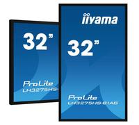 iiyama Monitor Profesional 32" FHD IPS 1920x1080 500cd/m² Horizontal/Vertical Android 11 WiFi LAN HDMI DisplayPort USB 24/7