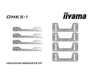 iiyama OMK5-1 Kit de soporte de montaje para pantallas iiyama Open Frame TF1615MC
