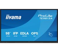 iiyama Pantalla interactiva ProLite TE9813A-B1AG de 98" para una integración y colaboración perfectas en entornos educativos y empresariales