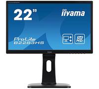 Iiyama Prolite B2283HS-B1 LED Display - Monitor (54.61 cm (21.5"), 2 ms, 250 CD/m², 2W, Negro, Kensington)