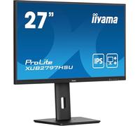 iiyama Prolite LED-Monitor 68,6 cm 27" 1920 x 1080 Full HD 1080p @ 100 Hz IPS 300 CD/m² 1000:1 1 ms HDMI DisplayPort Lautsprecher Schwarz Matte