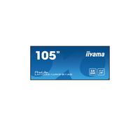 iiyama ProLite LH10551UWS-B1AG Pantalla profesional 5K UW de 105" para señalización panorámica especializada 21:9 en entornos minoristas.