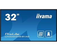 Iiyama Prolite Lh3260hS-B1ag, 80cm (31,5''), Full Hd, Usb, Rs232, Ethernet, Wlan, Android, Kit (rs232), Schwarz Tft Monitor, 16:9, Bildschirmdiagonal
