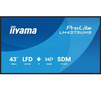 iiyama ProLite LH4375UHS-B2AG pantalla de señalización digital 4K de 43" con disponibilidad 24/7, sistema operativo Android, función de conmutación automática de señal y ranura Intel® SDM