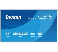 iiyama ProLite LH5581UHSG-1AG pantalla de señalización digital 4K UHD de 55" con marco extraíble