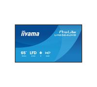 iiyama ProLite LH6564UHS-B1AG Pantalla de señalización digital 4K UHD de 65" con opciones avanzadas de control y conectividad.