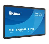 iiyama ProLite S2425AS-B1P - Pantalla Digital 23.8" Full HD IPS, Android SoC, Wi-Fi 6, USB-C, Altavoces 10W, 24/7, VESA 100x100, Negro