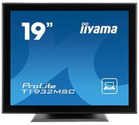 iiyama Prolite T1932MSC 19" 1280 x 1024Pixeles Mesa Negro - Monitor (48,3 cm (19"), 5 ms, 225 CD/m², 800:1, Capacitiva, 1280 x 1024 Pixeles)