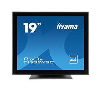 Iiyama Prolite T1932msc, 48,3cm (19"), Projected Capacitive, 10 Tp, Schwarz Touchmonitor (rahmenlos, 5:4), 48,3cm (19"), Projected Capacitive, Multi