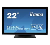 iiyama Prolite T2234MSC-B7X Monitor Pantalla táctil 54,6 cm (21.5") 1920 x 1080 Pixeles Multi-Touch Negro