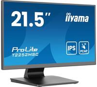 iiyama - ProLite T2252MSC-B2AG pantalla para PC 54,6 cm (21.5") 1920 x 1080 Pixeles Full HD LCD Pantalla táctil Negro
